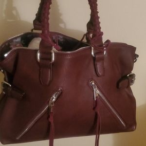Urban Expressions Satchel (color Burgundy)